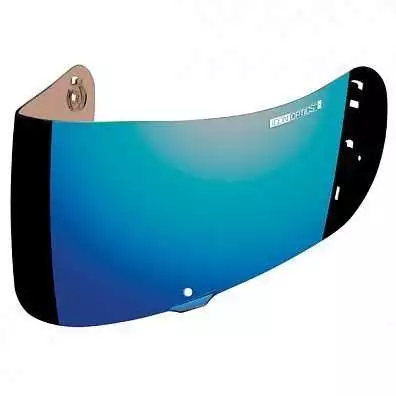 Визор Optics для шлема Icon синий зеркальный (Airmada, Airframe Pro, Airform)