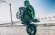 Icon Hypersport Prime Hero мотокуртка зеленая